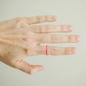Enso Ring Halo Legend Series Silicone Ring In Pixie Pink Size 4